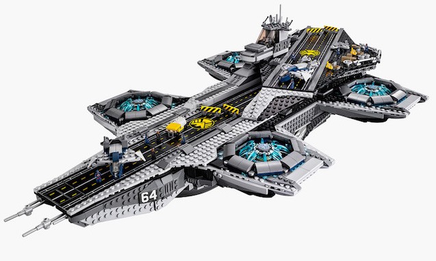 漫威迷真的疯了，LEGO 出动神盾局超级天空母舰